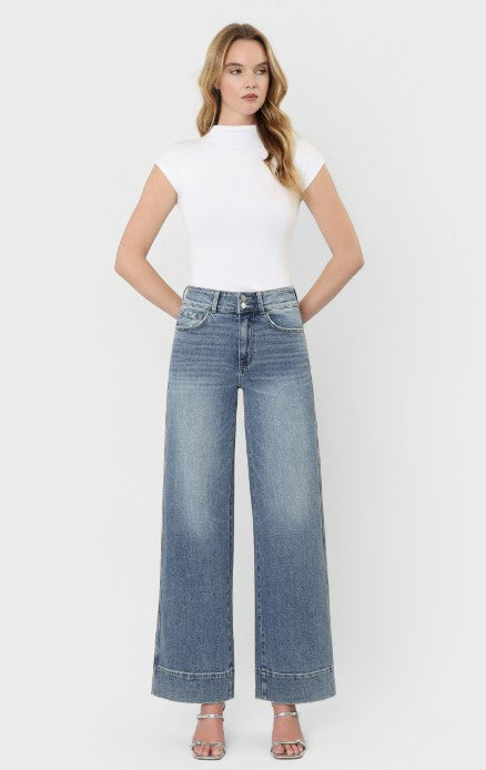Super HR Yoke Trouser Hem Jean