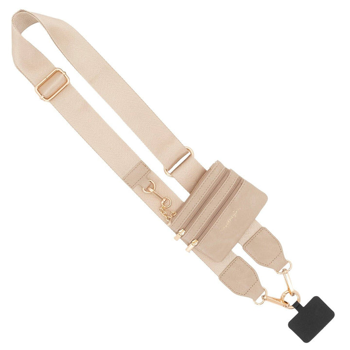Clip &amp; Go Strap with Pouch - Neutral Collection
