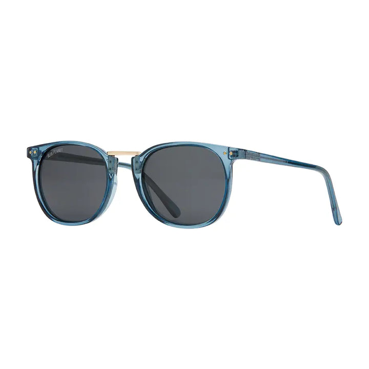 THEO Crystal Blue + Smoke Blue Planet Polarized Sunglasses