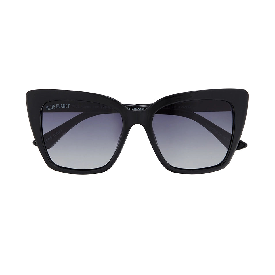 SHYA Onyx Gradient Grey - Blue Planet Polarized Sunglasses