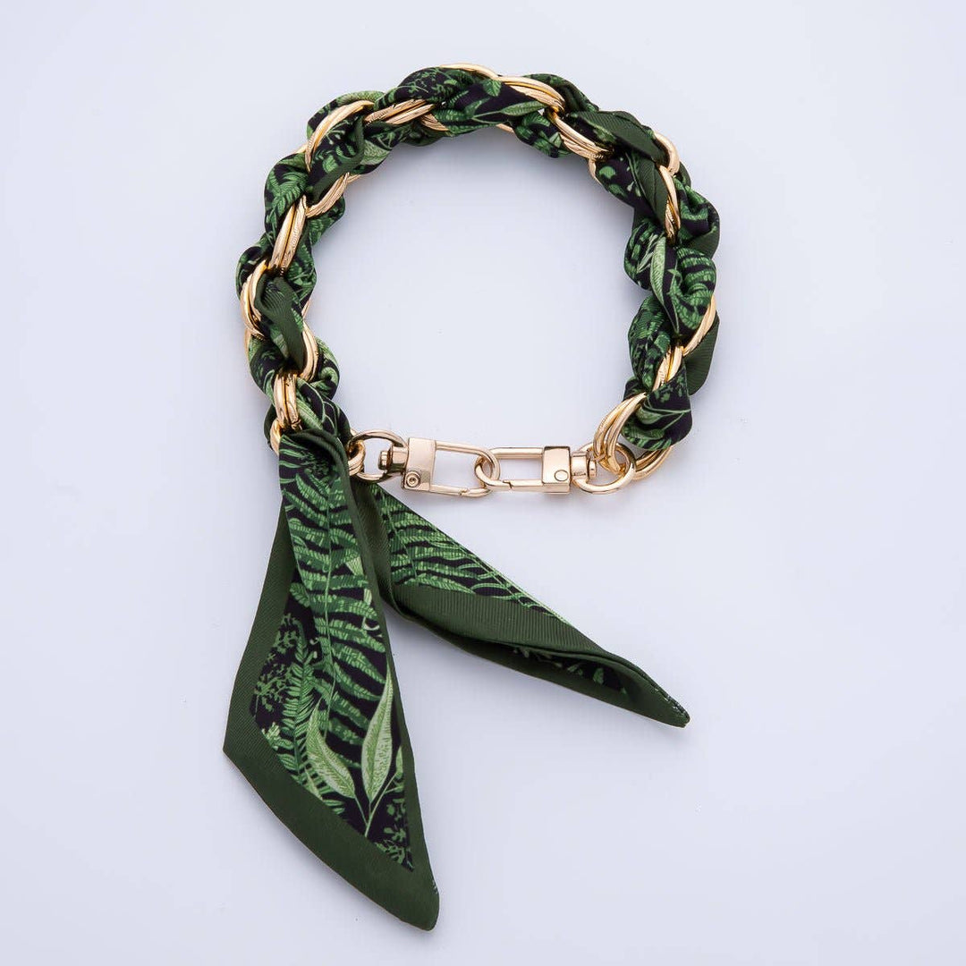 18k GF Bag Charm Keychain
