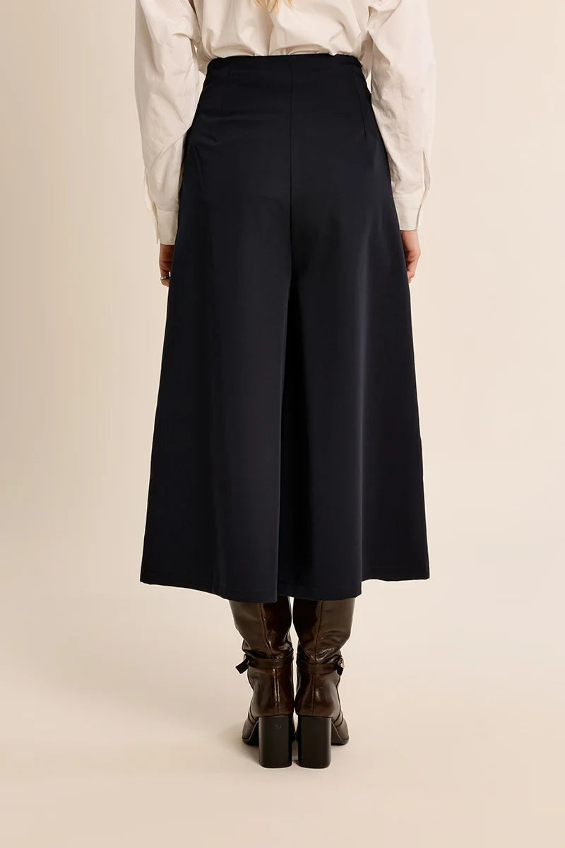 High-waisted Culotte