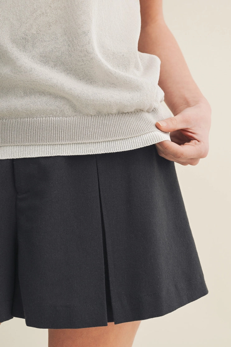 Double Layer Knit Tank