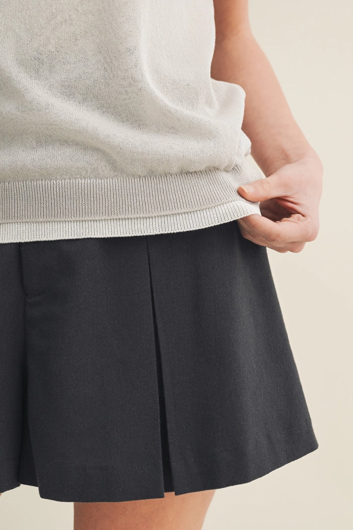 Double Layer Knit Tank