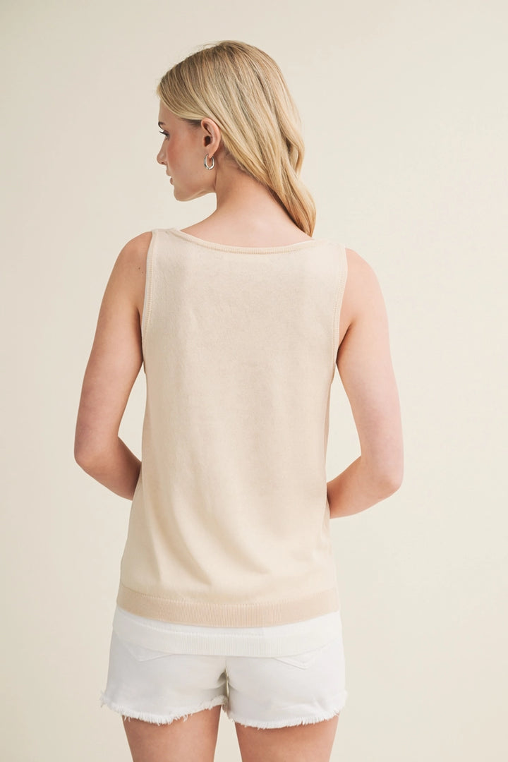 Double Layer Knit Tank