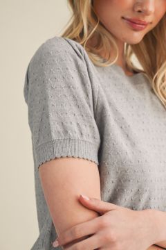 Casual Knit Top