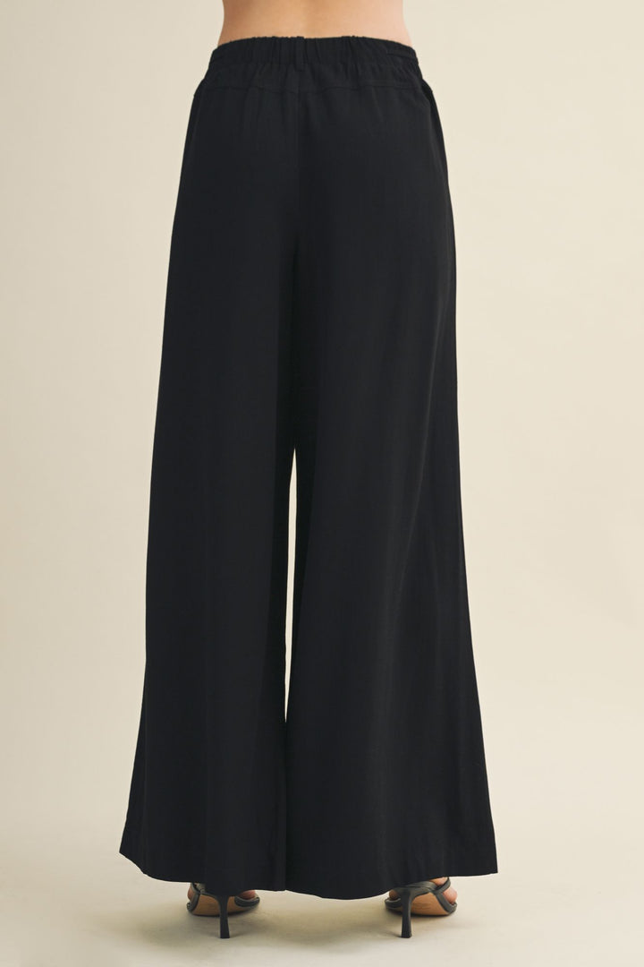 MUSTARD SEED High Waist Wide Leg Pant