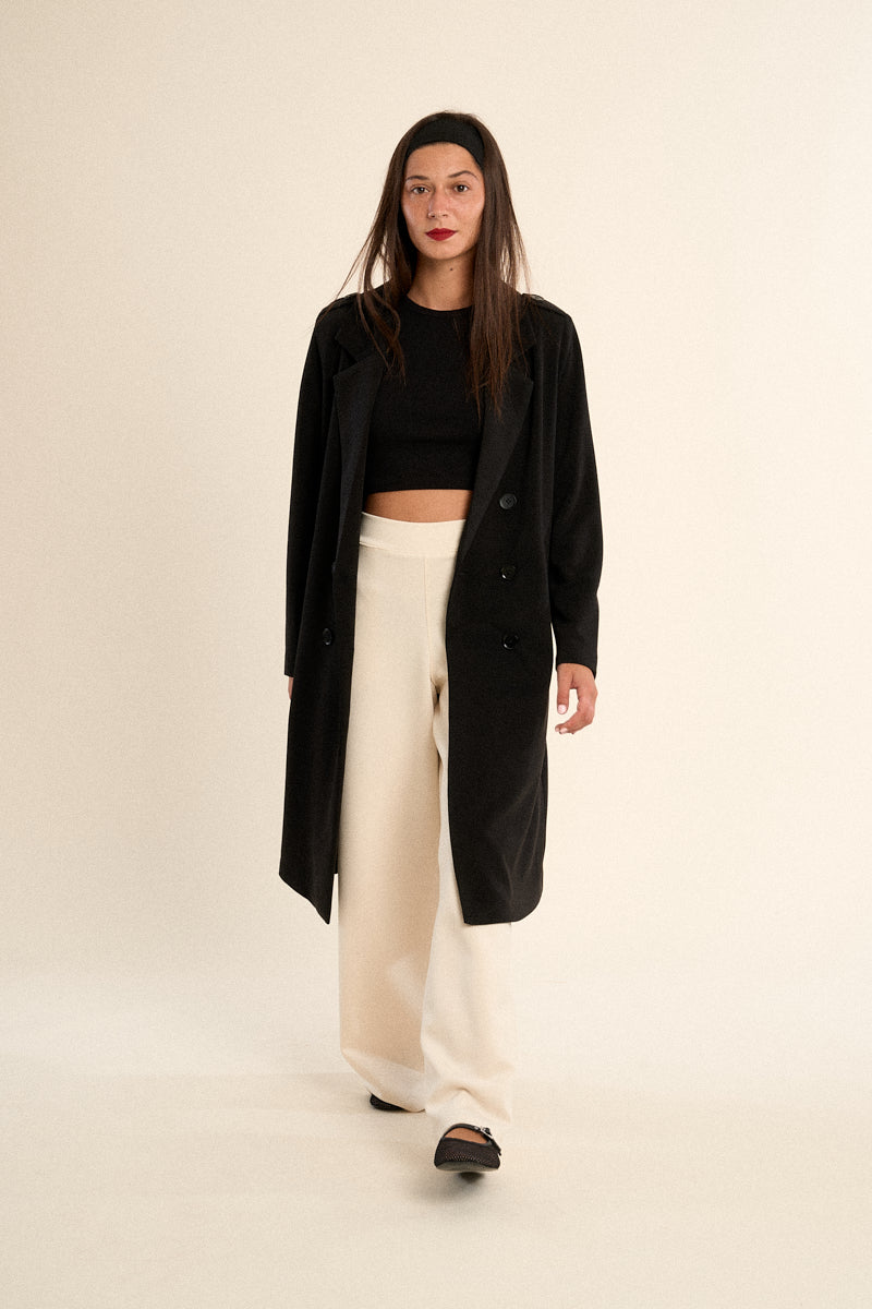 LADIES KNITTED COAT