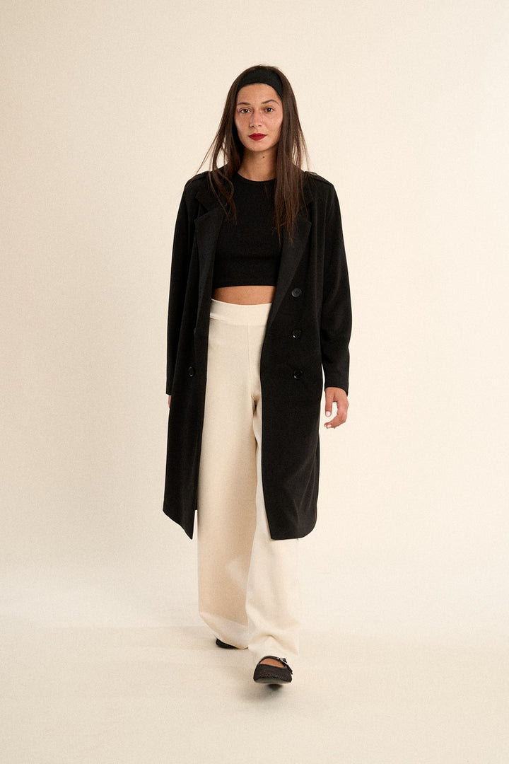 LADIES KNITTED COAT